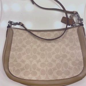 Neutral Coach Crossbody